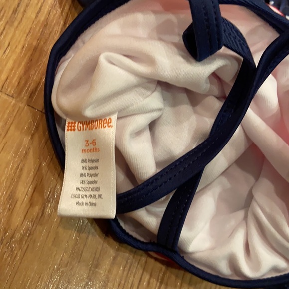 Gymboree 3-6 American flag girls swimsuit - Picture 3 of 3